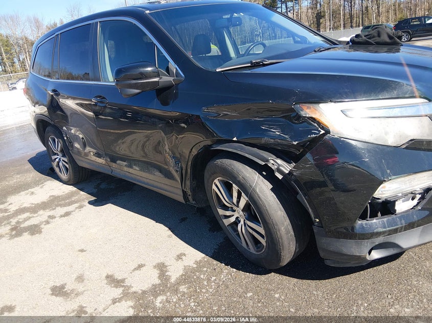 2017 Honda Pilot Ex-L VIN: 5FNYF6H59HB038439 Lot: 44533876