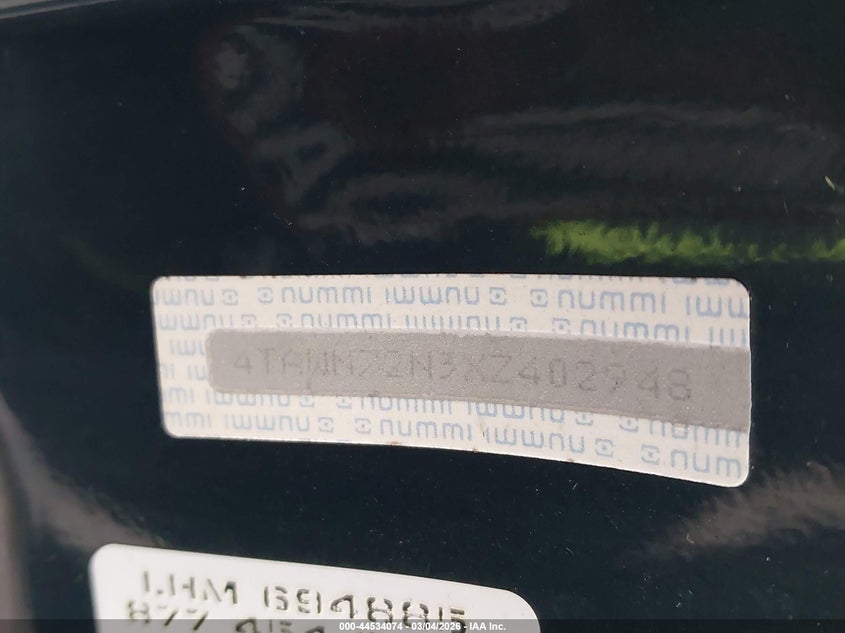 1999 Toyota Tacoma VIN: 4TAWN72N3XZ402948 Lot: 44534074