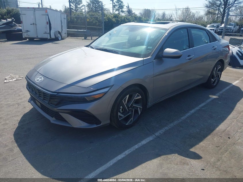 2025 Hyundai Elantra Sel Convenience