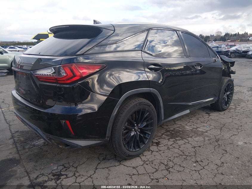Vin: 2t2bzmca2gc053790, lot: 45030946, lexus rx 350 f sport 20164