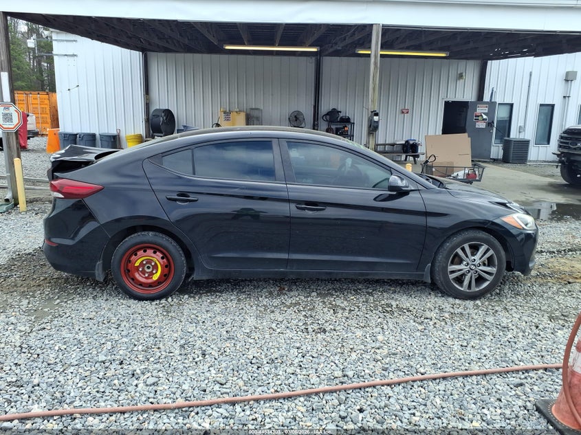 VIN KMHD84LFXJU510265 2018 HYUNDAI ELANTRA SEL