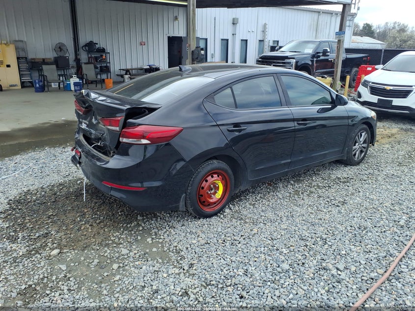 VIN KMHD84LFXJU510265 2018 HYUNDAI ELANTRA SEL
