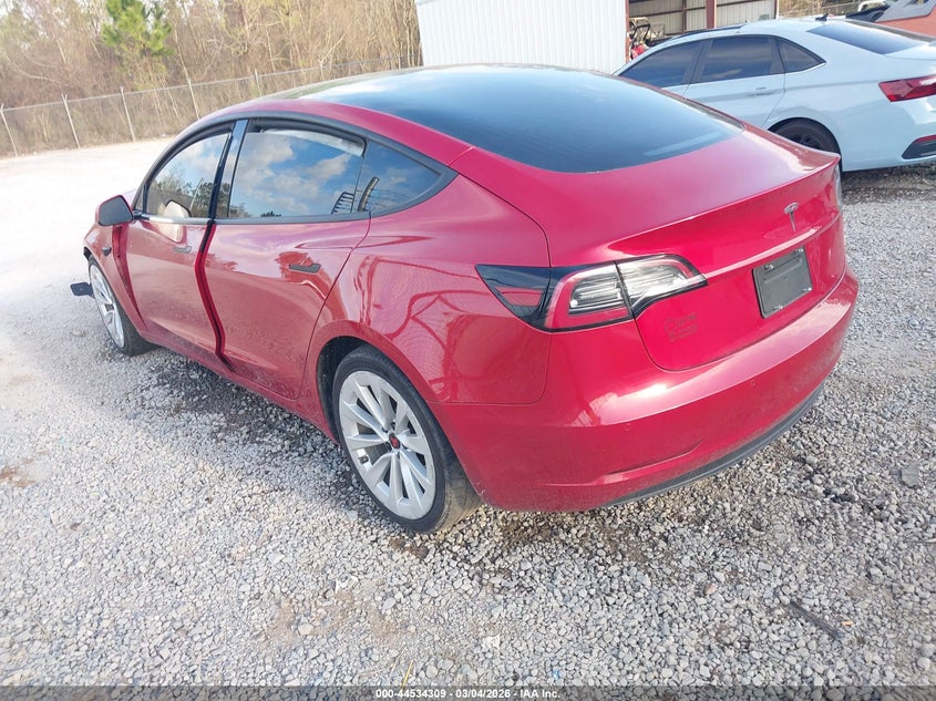 2022 Tesla Model 3 Rear-Wheel Drive