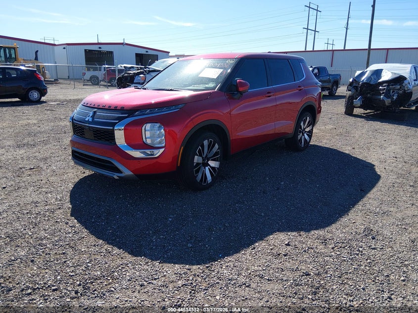 Vin: ja4j3va88sz052563, lot: 45031123, mitsubishi outlander se 2.5 2wd 20252