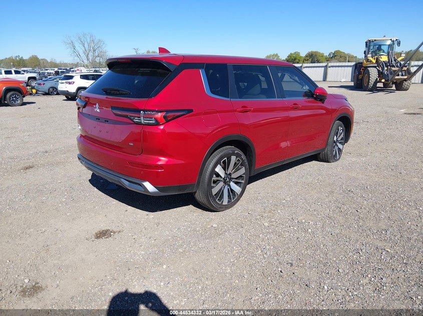 Vin: ja4j3va88sz052563, lot: 45031123, mitsubishi outlander se 2.5 2wd 20254