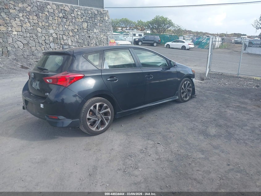 Vin: jtnkarje1jj555468, lot: 45031235, toyota corolla im 20184