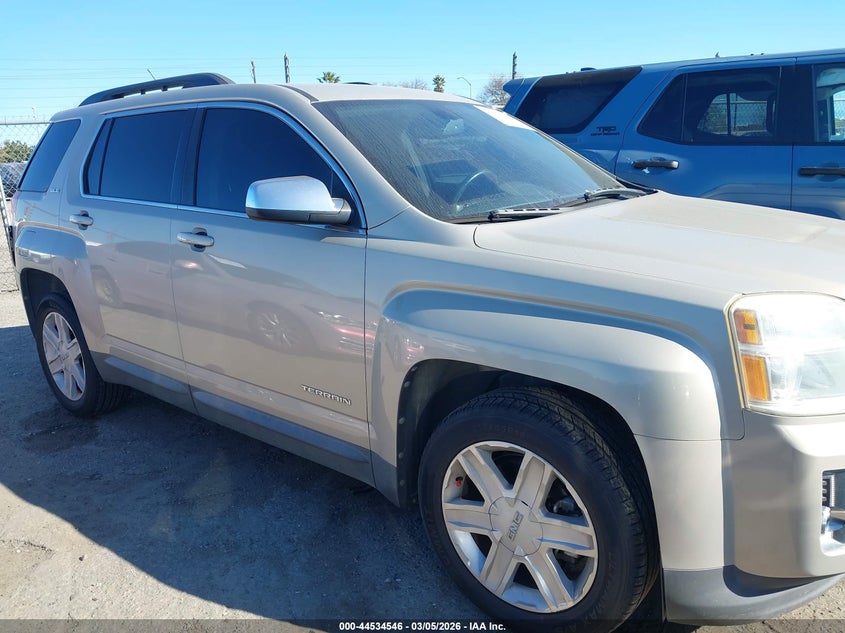 2011 Gmc Terrain 2.4 Sle-2 gold Lot 111044534546 Vin 2CTALSEC7B6316617