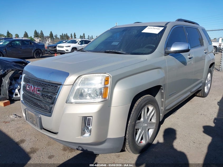 2CTALSEC7B6316617 2011 Gmc Terrain 2.4 Sle-2 gold