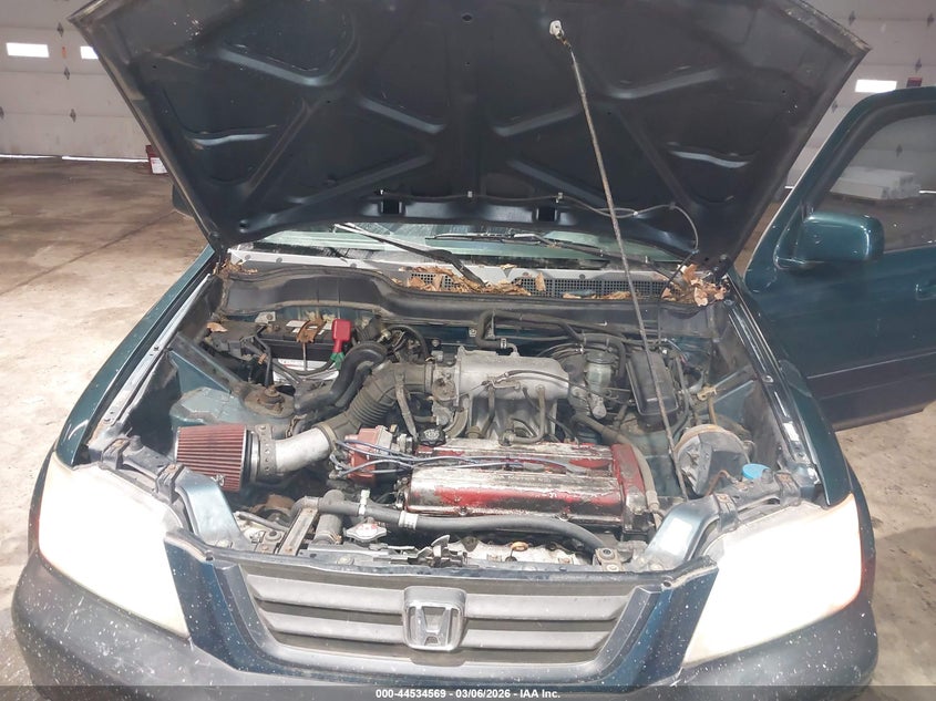 1998 Honda Cr-V Ex VIN: JHLRD1860WC032211 Lot: 44534569