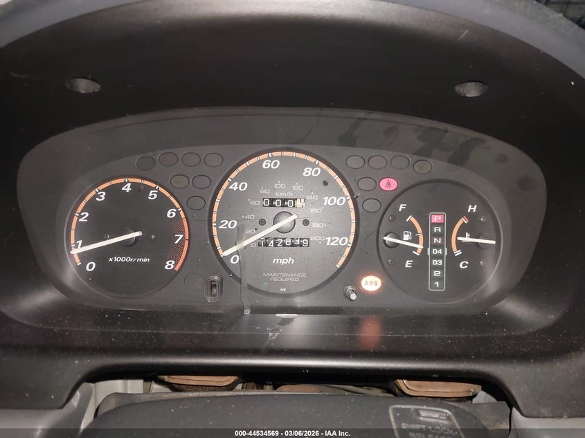 1998 Honda Cr-V Ex VIN: JHLRD1860WC032211 Lot: 44534569