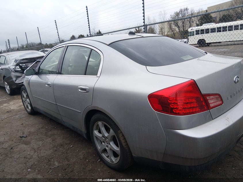 2004 Infiniti G35 VIN: JNKCV51E24M606094 Lot: 44534660