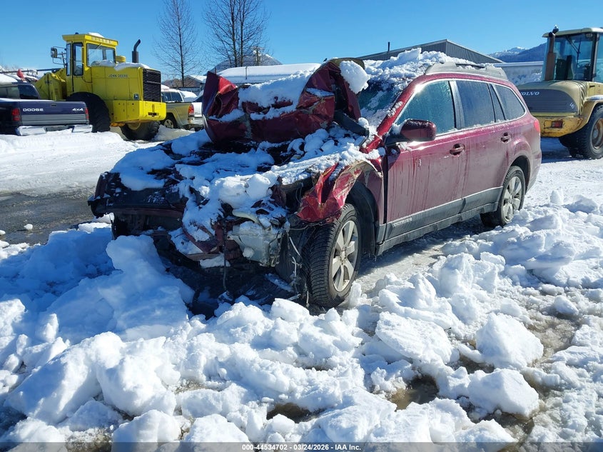 Vin: 4s4brbkc3b3339138, lot: 45031493, subaru outback 2.5i limited 20112