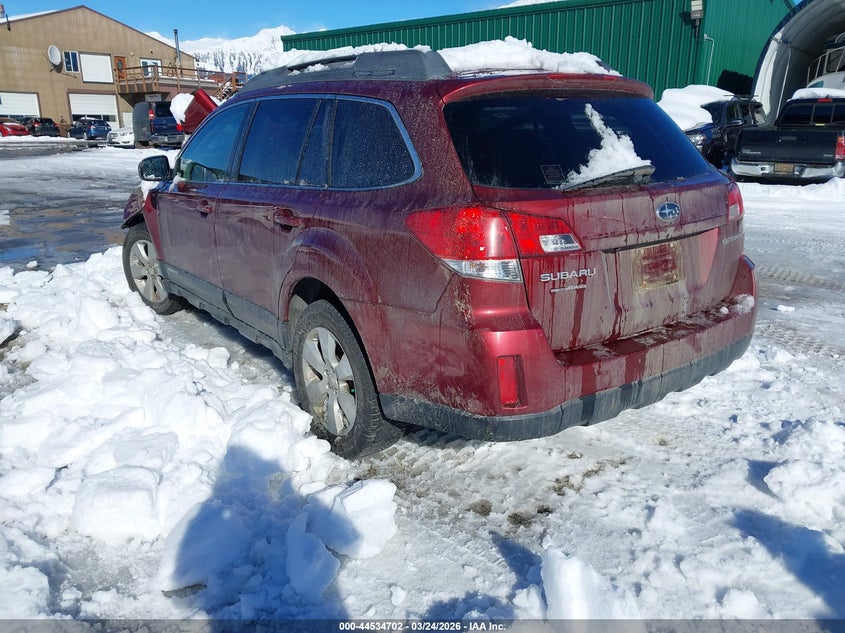 Vin: 4s4brbkc3b3339138, lot: 45031493, subaru outback 2.5i limited 20113