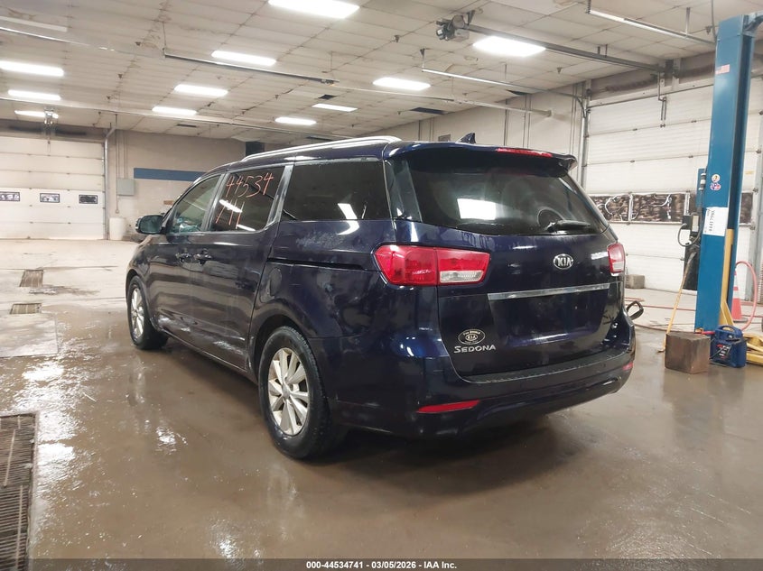 2018 Kia Sedona Lx