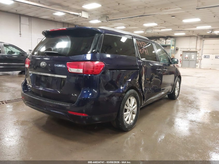 2018 Kia Sedona Lx