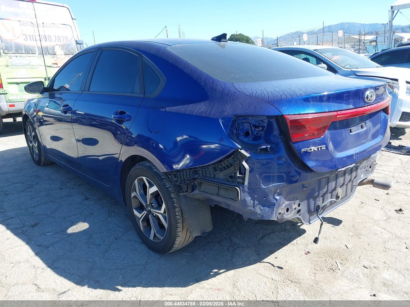 Vin: 3kpf24ad5ke065403, lot: 45031579, kia forte lxs 20193