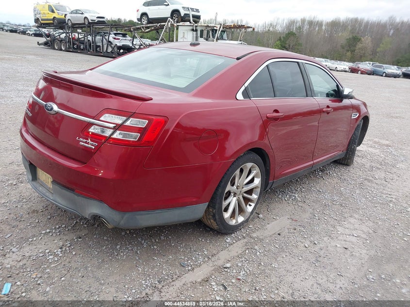 Vin: 1fahp2f80dg203643, lot: 45031650, ford taurus limited 20134