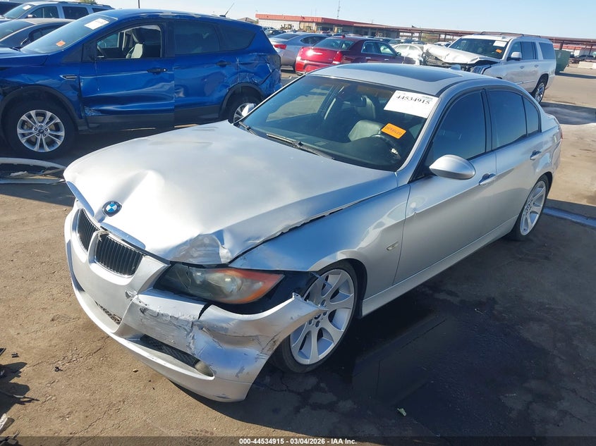 2007 BMW 328I VIN: WBAVC53577FZ80123 Lot: 44534915