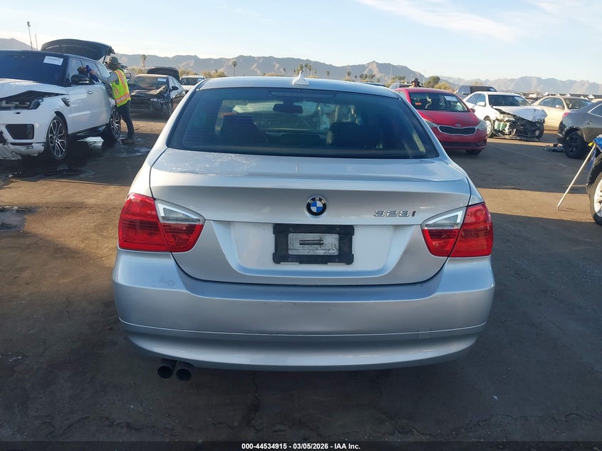 2007 BMW 328I VIN: WBAVC53577FZ80123 Lot: 44534915