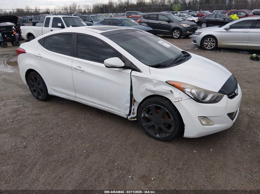 2012 HYUNDAI ELANTRA auction photo 1
