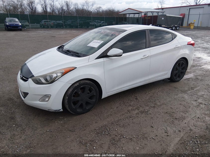 2012 HYUNDAI ELANTRA auction photo 2