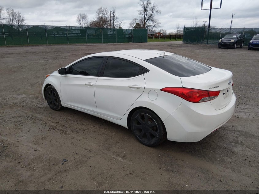2012 HYUNDAI ELANTRA auction photo 3