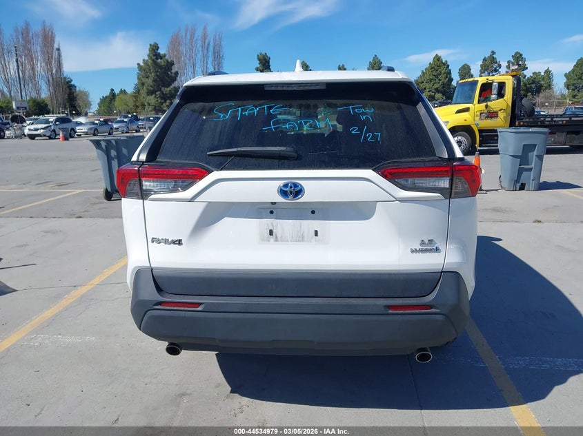 VIN 4T3MWRFV4MU027792 2021 TOYOTA RAV4 HYBRID LE