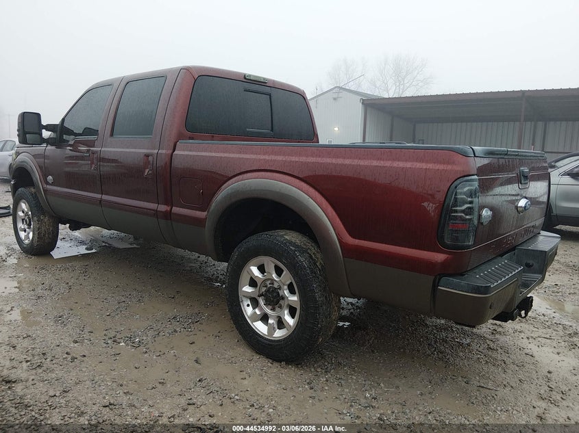 Vin: 1ft7w2bt7fec11644, lot: 45031783, ford f-250 lariat 20153