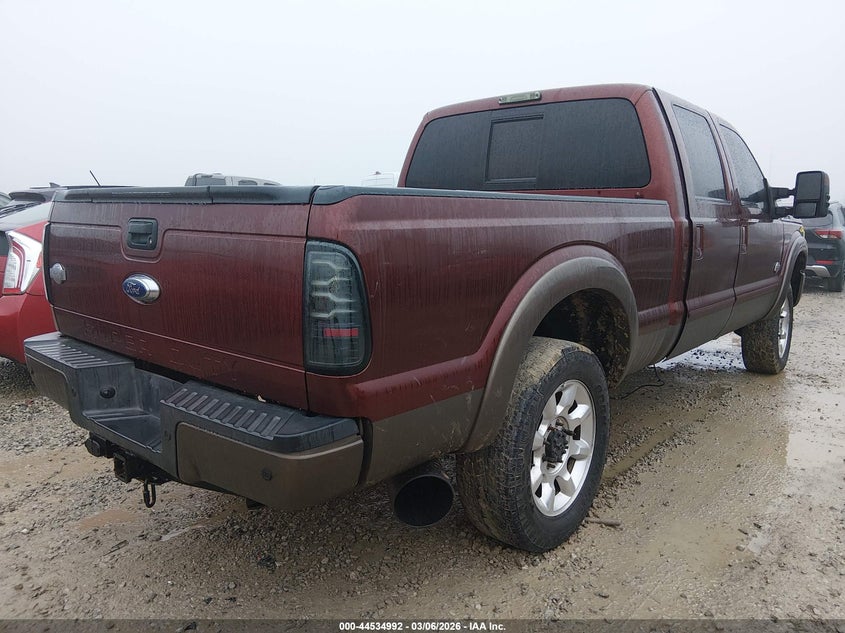 Vin: 1ft7w2bt7fec11644, lot: 45031783, ford f-250 lariat 20154