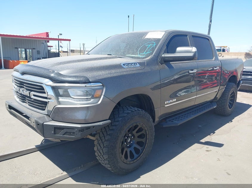 Vin: 1c6srfft5kn540010, lot: 45031941, ram 1500 big horn/lone star  4x4 5'7 box 20192