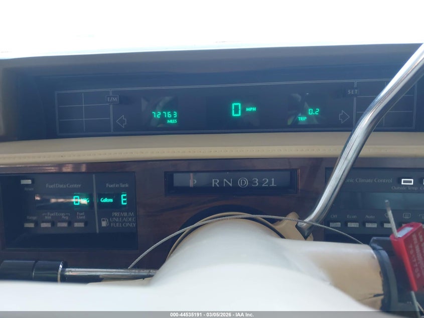 1990 Cadillac Deville VIN: 1G6CD1334L4206015 Lot: 44535191