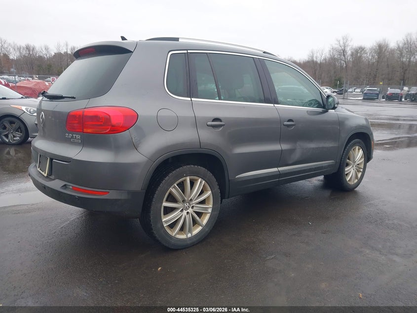 Vin: wvgbv7ax4cw078910, lot: 45032116, volkswagen tiguan se 20124