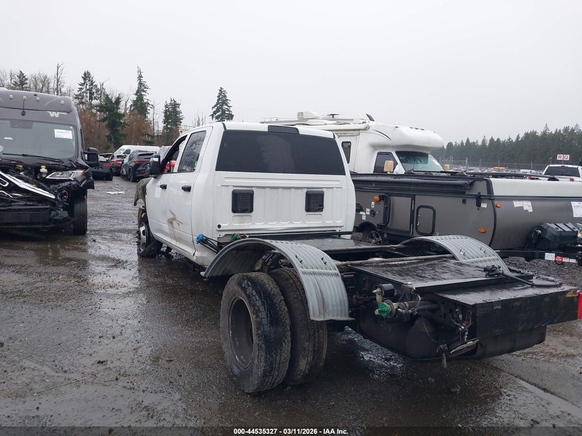 2023 Ram 3500 Ram Chassis Tradesman/Slt/Laramie/Limited white Lot 111044535327 Vin 3C7WRTCL6PG524883