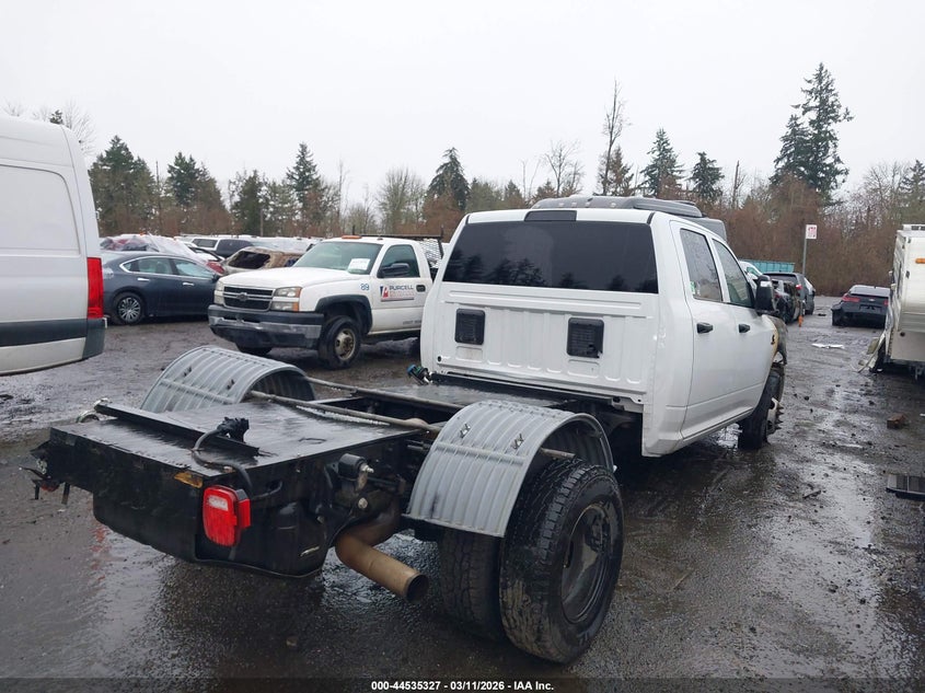 2023 Ram 3500 Ram Chassis Tradesman/Slt/Laramie/Limited white Lot 111044535327 Vin 3C7WRTCL6PG524883