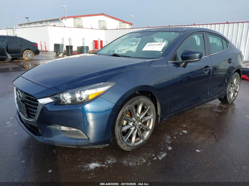 Vin: 3mzbn1v36jm262863, lot: 45032183, mazda mazda3 touring 20182
