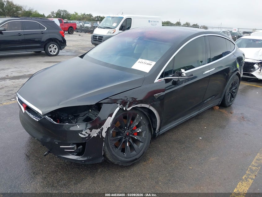 Vin: 5yjxcbe40gf000900, lot: 45032191, tesla model x 75d/p100d/p90d 20162