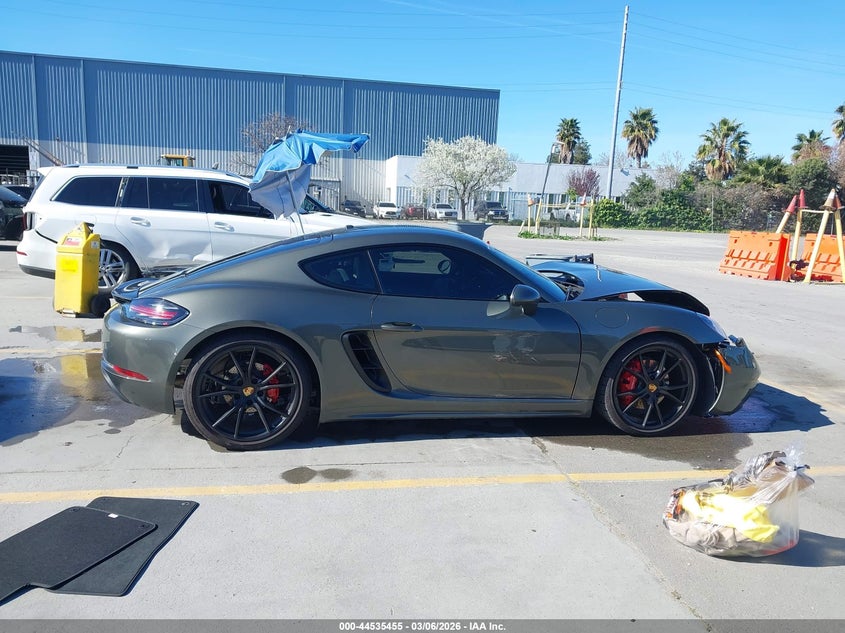 2024 Porsche 718 Cayman Lx VIN: WP0AB2A86RK264596 Lot: 44535455