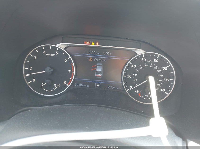 VIN 1N4BL4BV9KC203539 2019 NISSAN ALTIMA 2.5 S