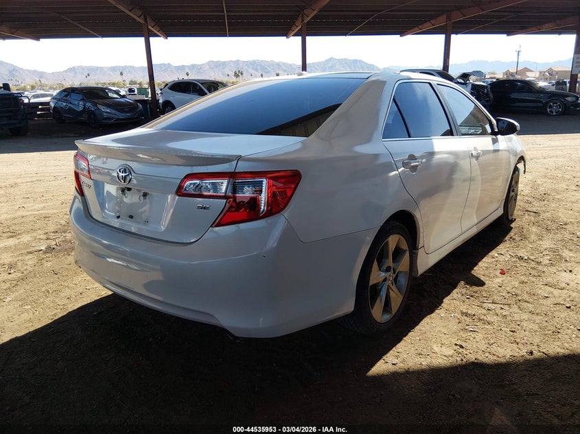 2012 Toyota Camry Se Limited Edition