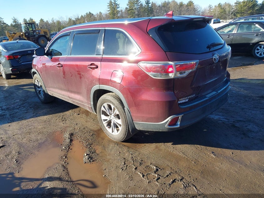 2015 Toyota Highlander Xle V6