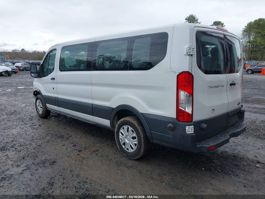 Vin: 1fbzx2zm8gka60843, lot: 45032840, ford transit-350 xlt 20163