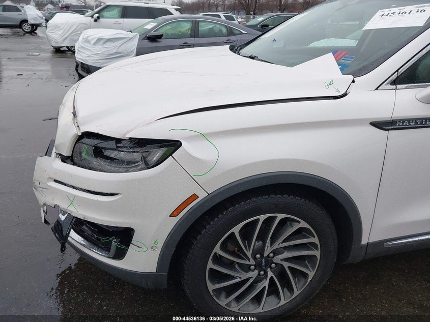 2019 Lincoln Nautilus Reserve VIN: 2LMPJ8L95KBL16838 Lot: 44536136