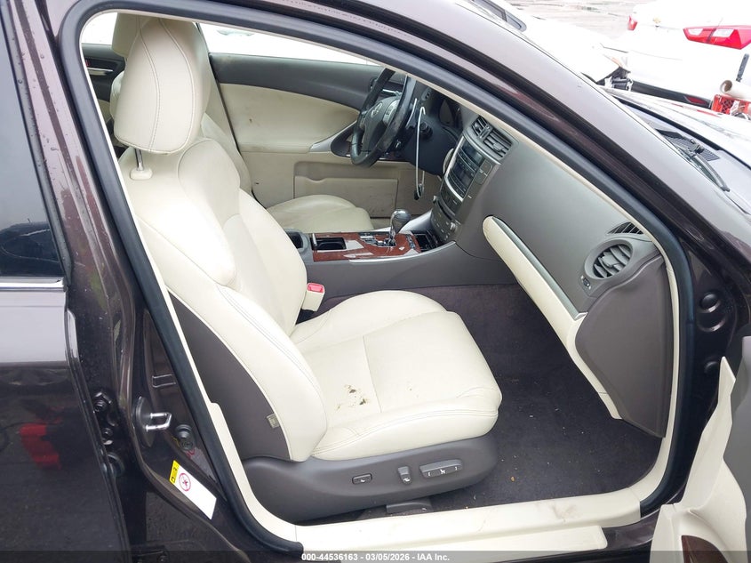 JTHCF5C23C5060639 2012 Lexus Is 2.5 Is 250 black