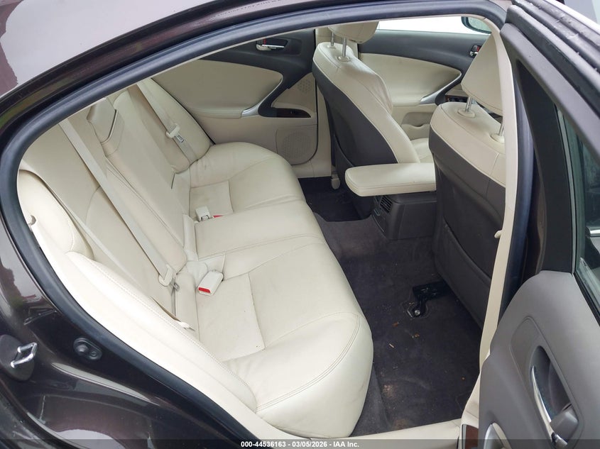 JTHCF5C23C5060639 2012 Lexus Is 2.5 Is 250 black