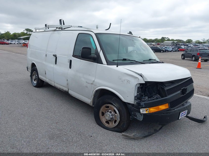 Vin: 1gcwgbfpxp1115876, lot: 45033018, chevrolet express cargo rwd 2500 extended wheelbase wt 2023 img_1