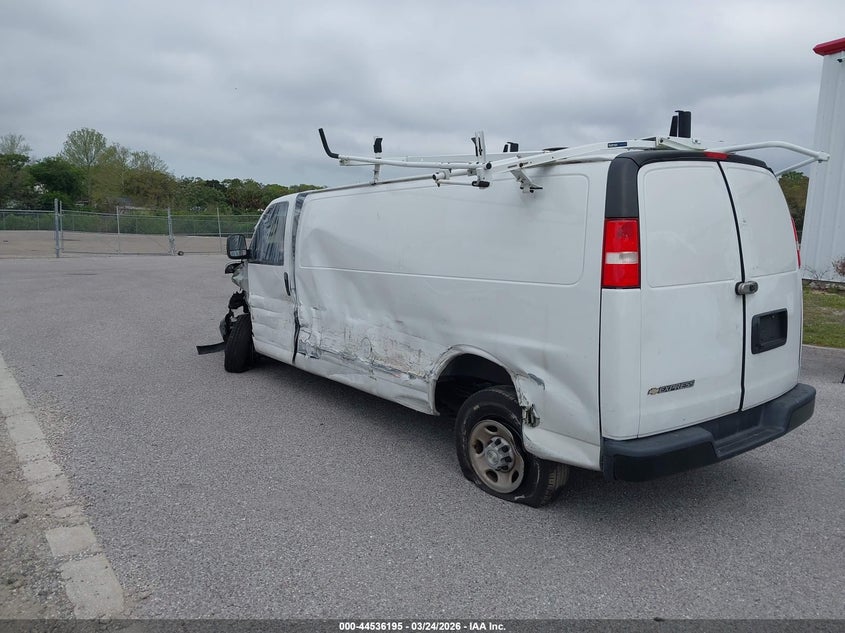 Vin: 1gcwgbfpxp1115876, lot: 45033018, chevrolet express cargo rwd 2500 extended wheelbase wt 20233
