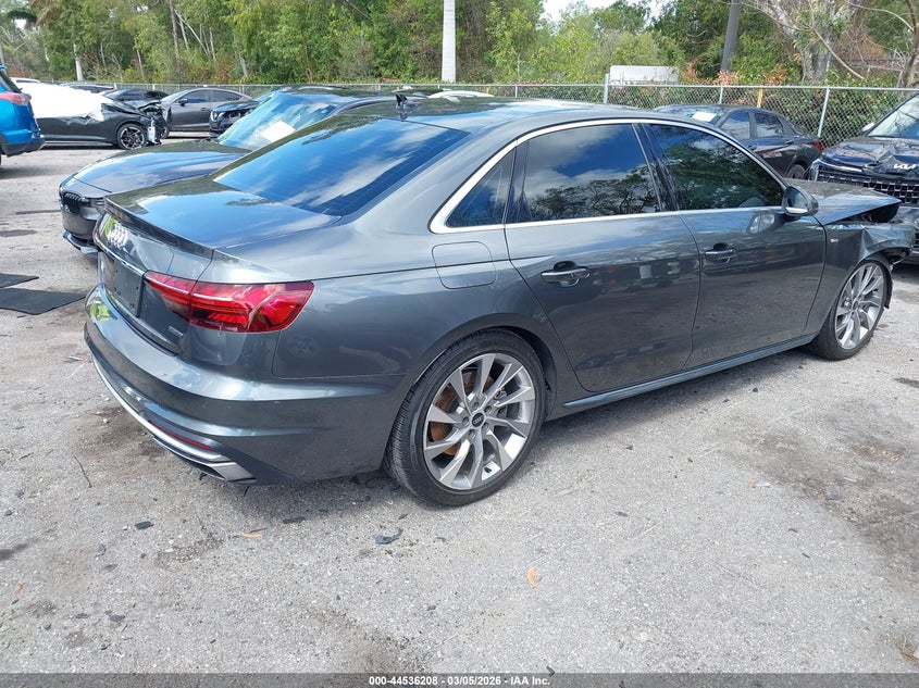 2021 Audi A4 Premium Plus 45 Tfsi S Line Quattro S Tronic