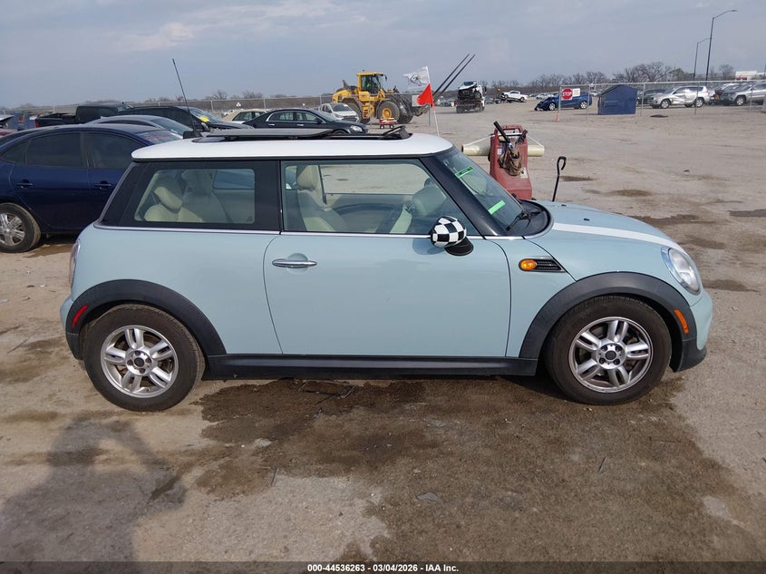 2012 Mini Cooper VIN: WMWSU3C58CT543814 Lot: 44536263