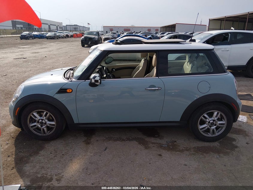 2012 Mini Cooper VIN: WMWSU3C58CT543814 Lot: 44536263