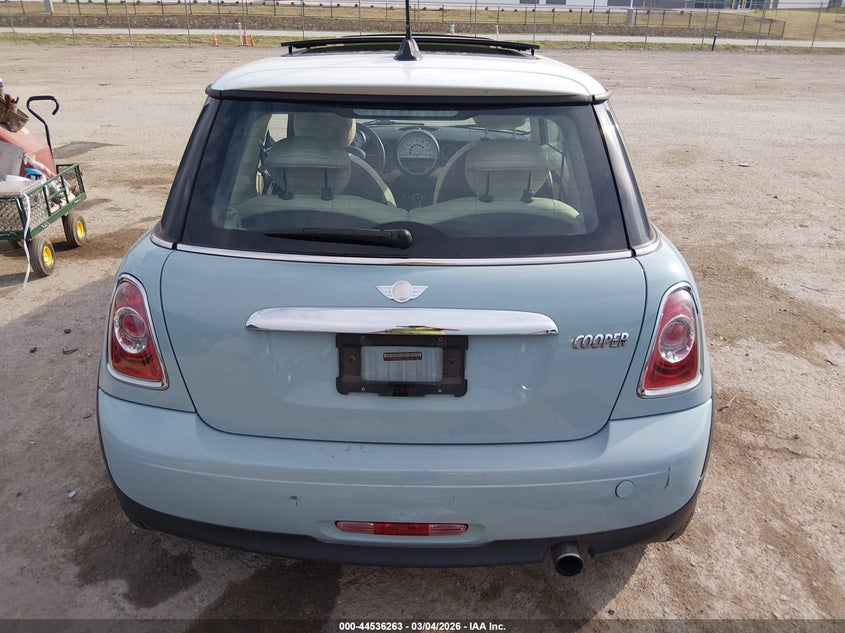 2012 Mini Cooper VIN: WMWSU3C58CT543814 Lot: 44536263